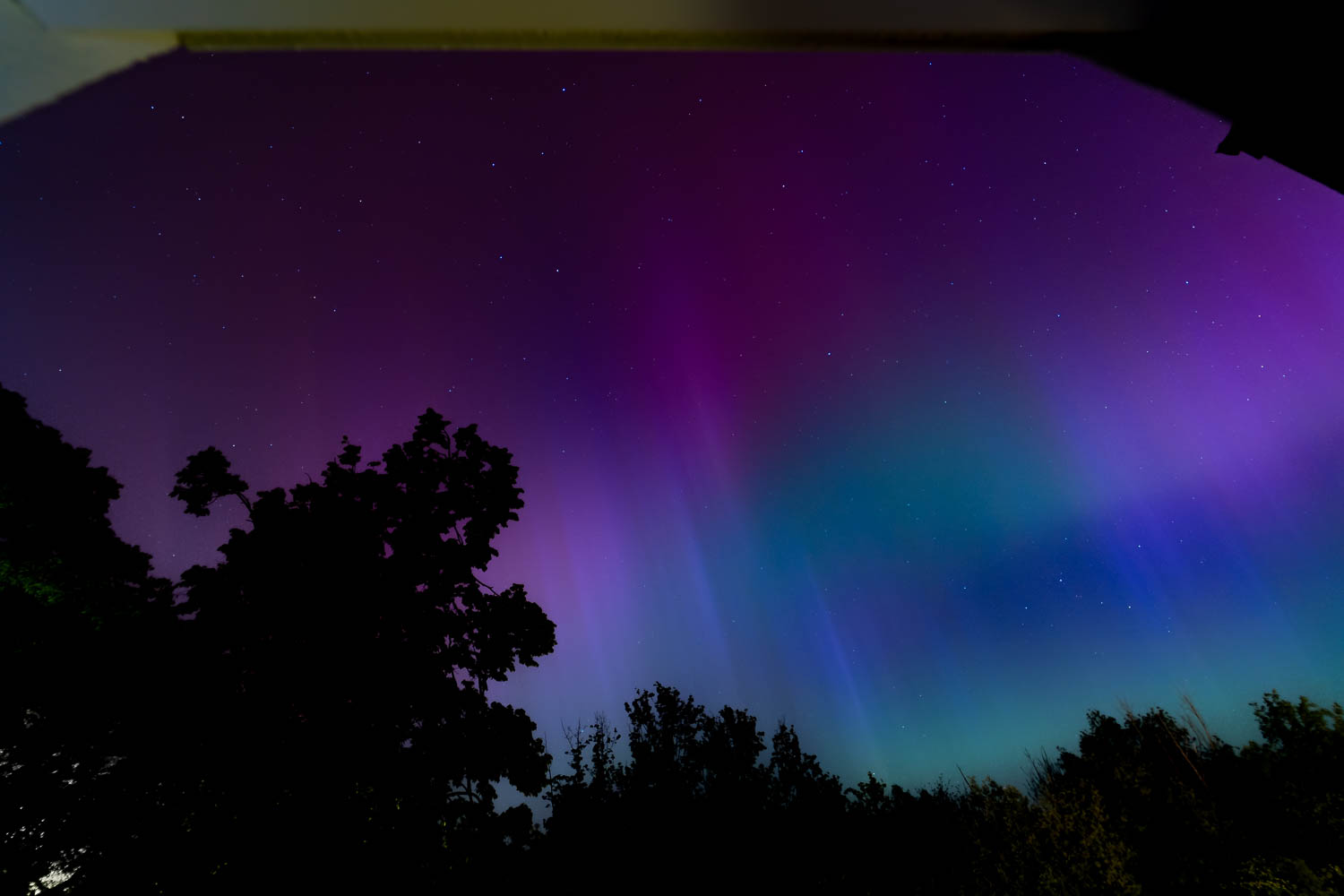 Aurora über München!